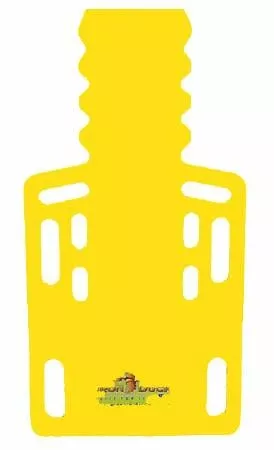 Fleming Industries Ultra Short Short Board Not Rated Yellow High Density Polyethylene - M-499662-2723 - Each