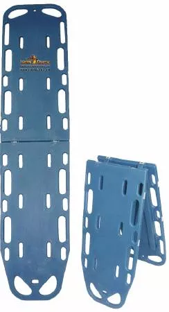 Fleming Industries Ultra Space Save Backboard 500 lbs. Weight Capacity Blue High Density Polyethylene - M-499649-3538 - Each