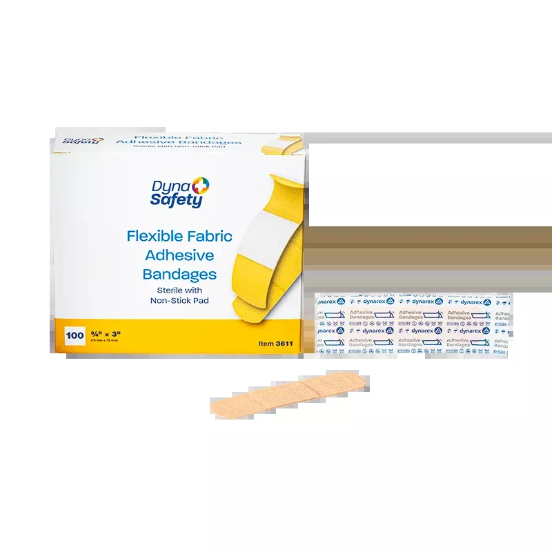 Flexible Fabric Bandages, Sterile