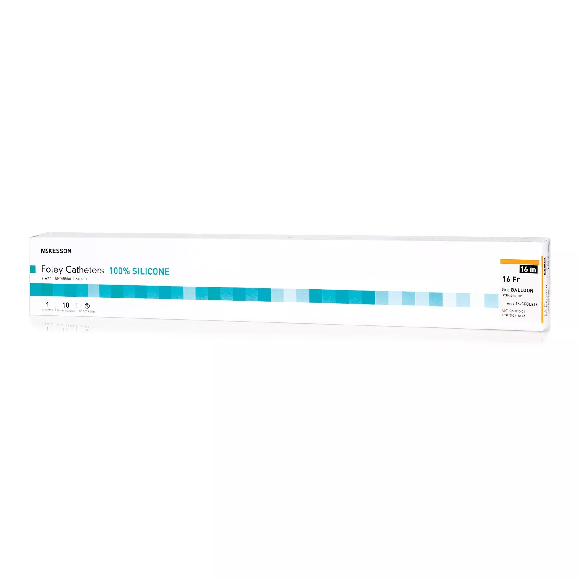 Foley Catheter2-Way Standard Tip 5 cc Balloon. 100% Silicone