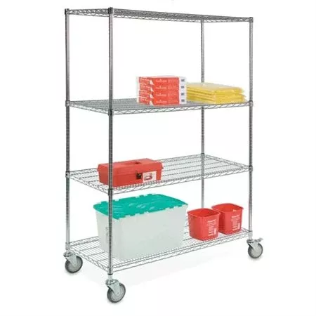 Four-Shelf Cart 24"W x 48"L x 60"H