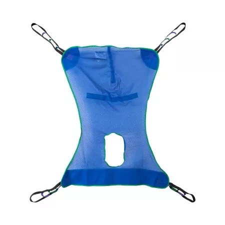 Full Body Commode Sling McKesson 4 or 6 Point Without Head Support X-Large 600 lbs. Weight Capacity - M-1065250-1955 - Case of 12
