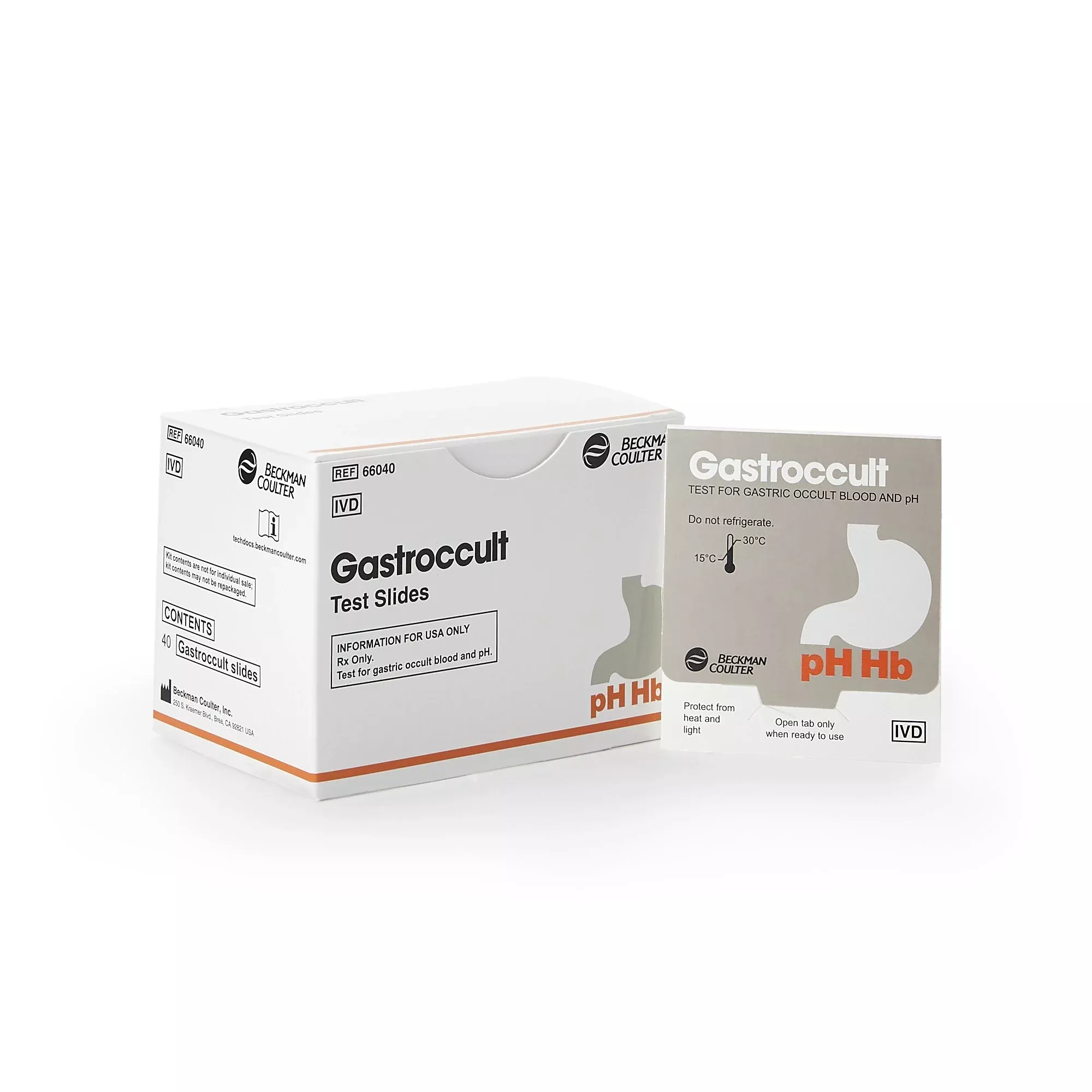 Gastroccult Test for Gastric Occult Blood and pH Test Kit
