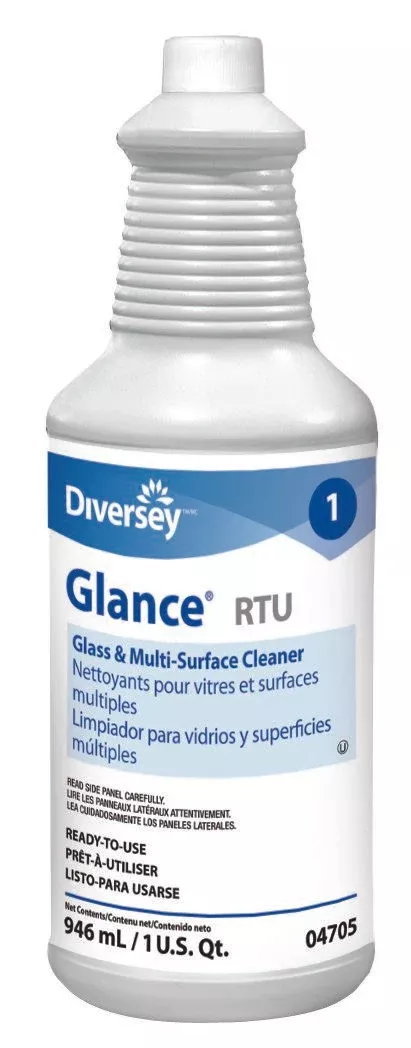 Glance RTU Glass and Multi-Surface Cleaner, 32 oz.