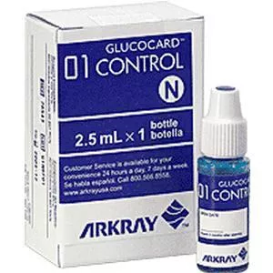 Glucocard 01 Blood Glucose Control Solution, Normal Level