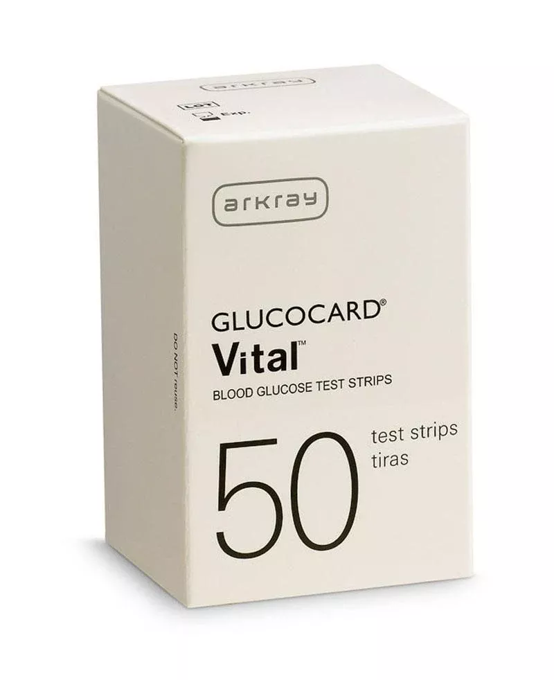 Glucocard Vital Test Strip (50 count)
