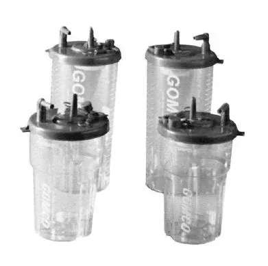 Gomco Suction Collection Bottle Kit for use with Gomco Aspirators, 1100 mL
