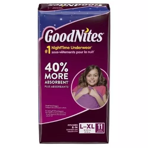 GoodNites Youth Underpants for Girls