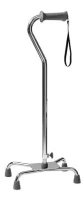 Graham-Field Large Base Quad Cane Ortho-Ease Steel 30 to 39 Inch Height - M-523631-922 - Case of 4