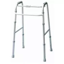 Graham-Field Single Release Walker Adjustable Height Lumex Aluminum Frame 300 lbs. Weight Capacity 32-1/2 to 39-1/2 Inch Height - M-959819-67 - Case of 4