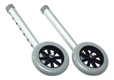 Graham-Field Walker Wheels, Fixed - M-338382-3213 - Pair