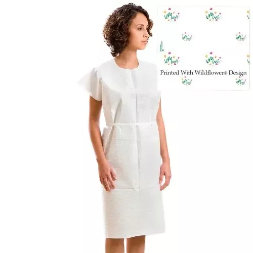 Graham Medical Exam Cape, Medium/Large, Wildflower Print
