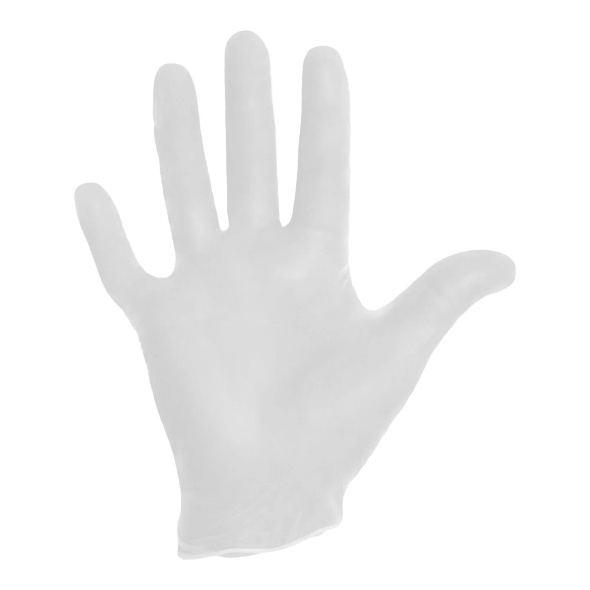 Halyard 50033 Vinyl Exam Glove, Large, White
