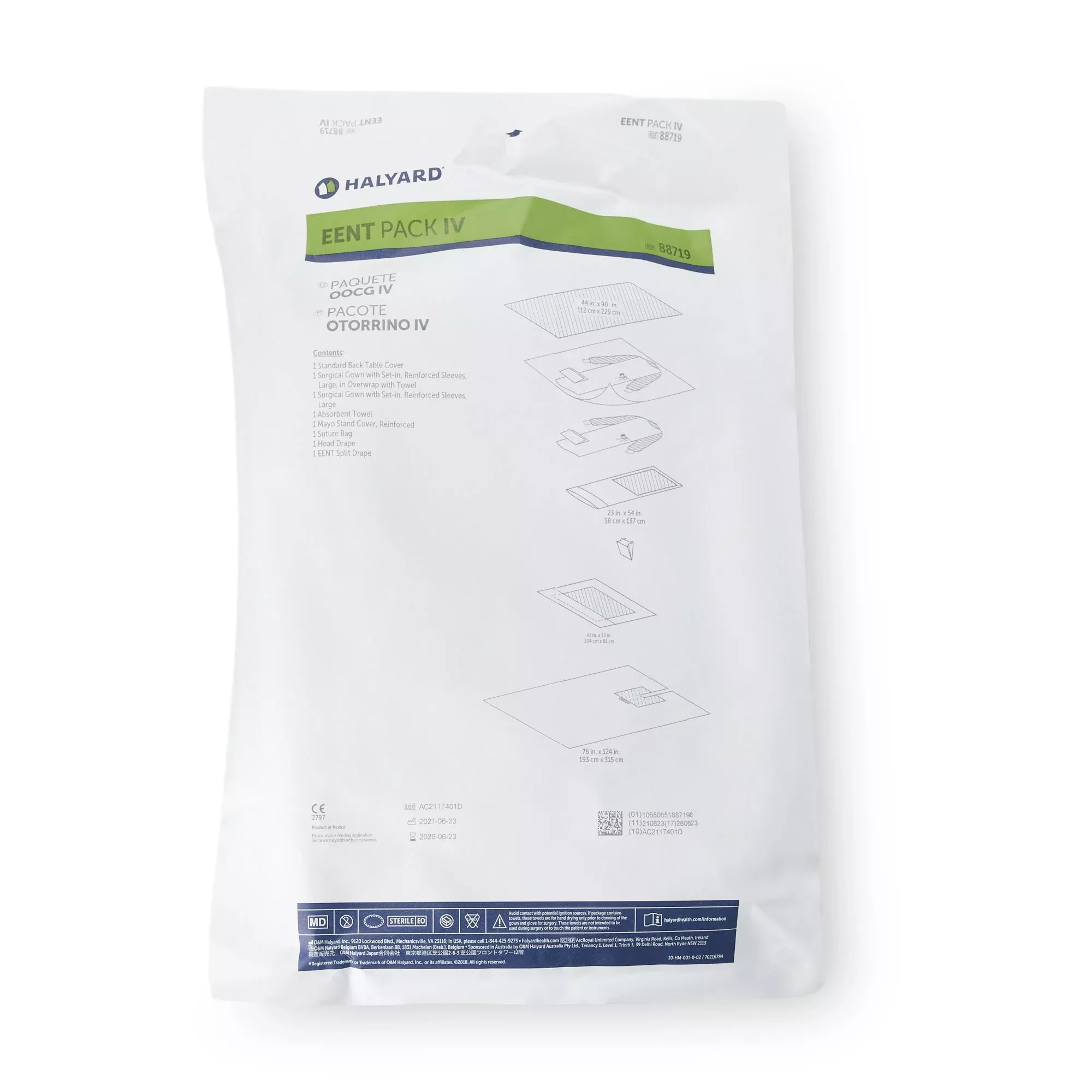Halyard EENT Pack IV