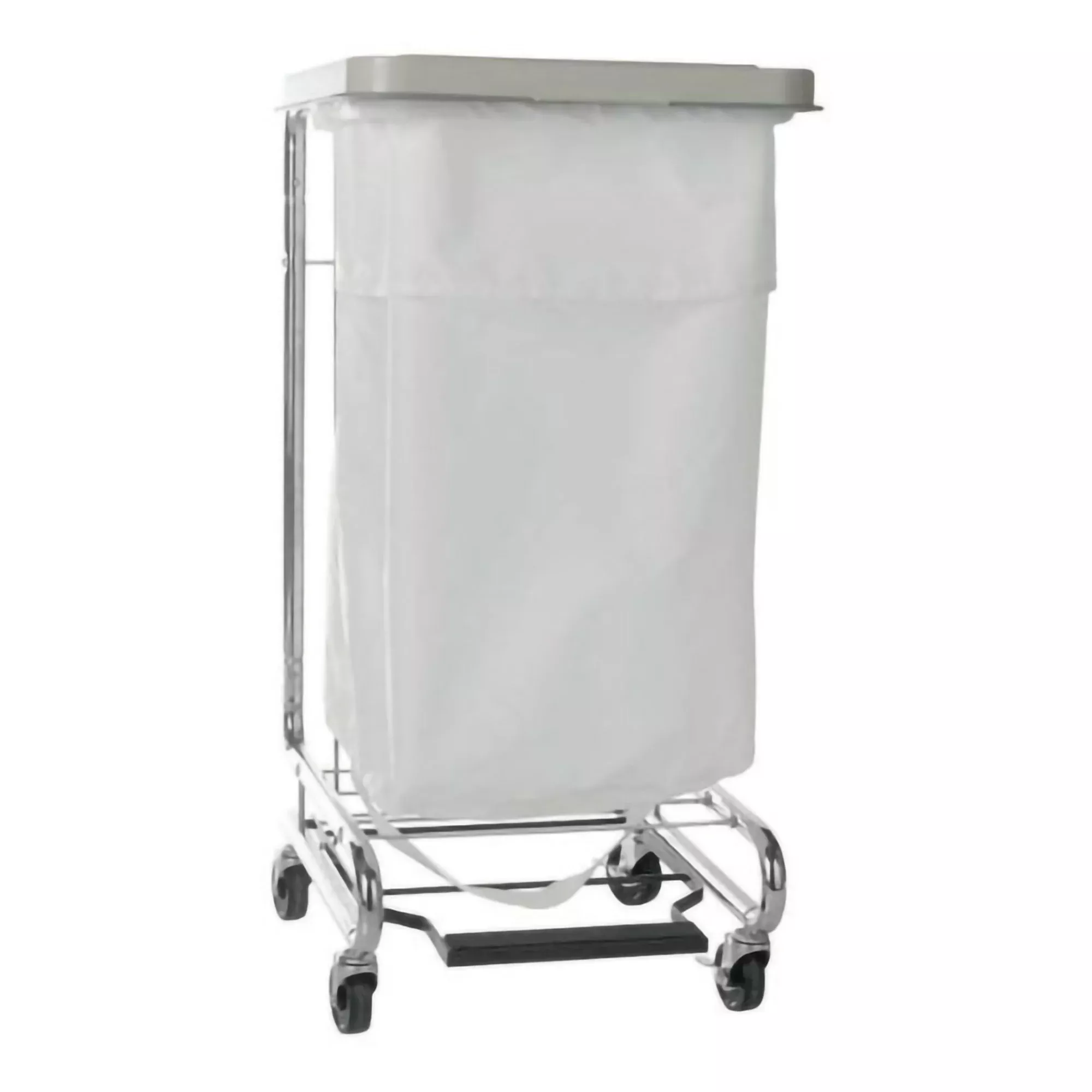 Hamper Stand McKesson Infectious Waste Rectangular Opening 30 to 33 gal. Capacity Foot Pedal Self-Closing Lid