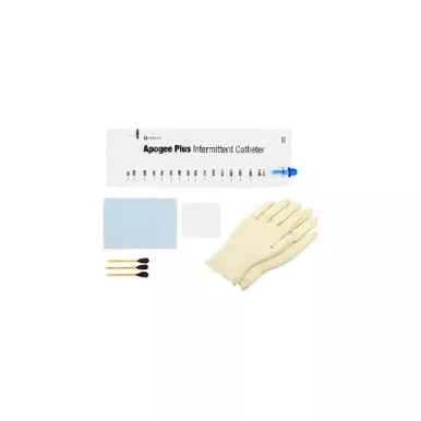 Hollister - Apogee - B12Cb - Plus Intermittent Catheter Kit Coude Tip 12 Fr