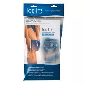 Ice It! ColdComfort Cold Therapy Refill, E-Pack Double, 6" x 12"