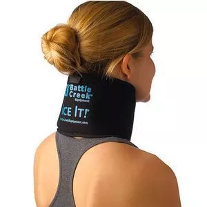 Ice It Deluxe 4-1/2" x 10"Cold Therapy System for Neck/Jaw/Sinus