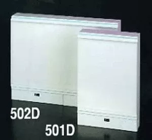Illuminator 1 Section|14"X17" Viewing Area|Wall Mount White 14"X21"X3-3/8" - 1 Per Each