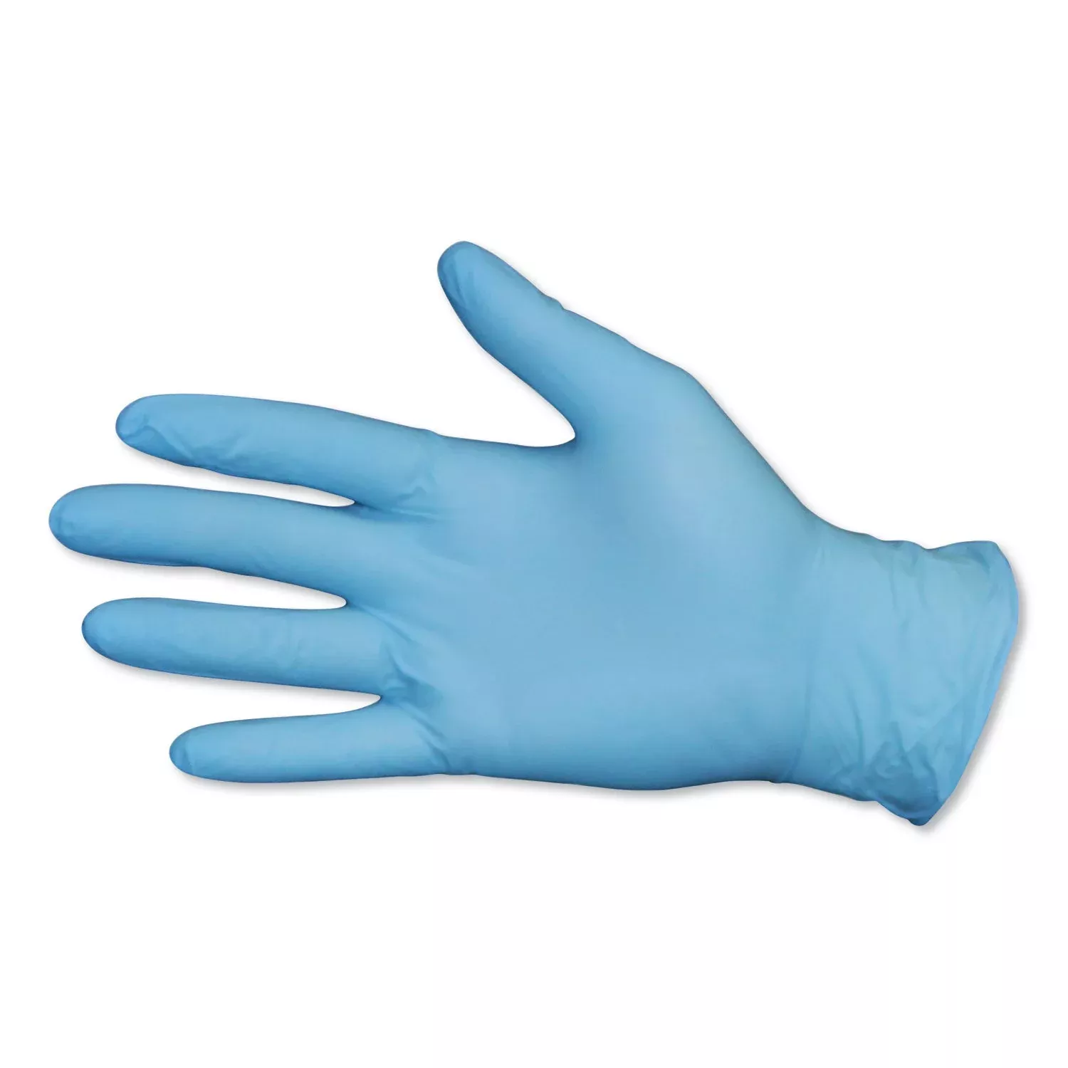 Impact Pro-Guard Disposable Powder-Free General-Purpose Nitrile Gloves, Blue, Small, 100/Box