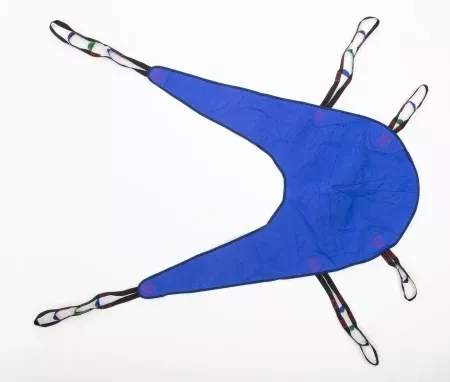 Invacare Divided Leg Sling Reliant 6 Point With Head Support Chainless X-Large 450 lbs. Weight Capacity - M-464492-3263 - Each