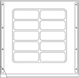 Invacare Seat Upholstery Kit - M-671144-738 - Each