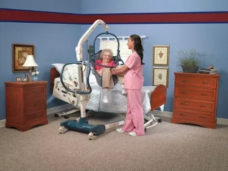 Invacare Toileting Sling With Head and Neck Support 6 Strap Medium 450 lbs. Weight Capacity - M-724124-2096 - Each