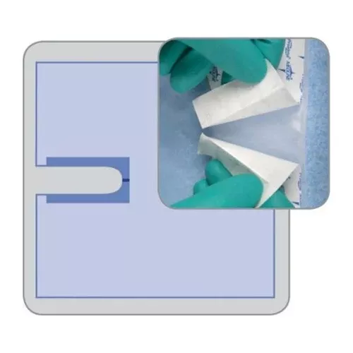 Invisishield Poly U-Drape, 48" x 52"