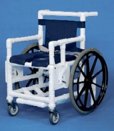 IPU Commode / Shower Chair ipu Swing Arm - Left PVC Frame Mesh Back - M-802598-415 - Each