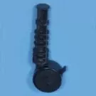 IPU Shower Chair Locking Twin-Wheel - M-941022-3977 - Each