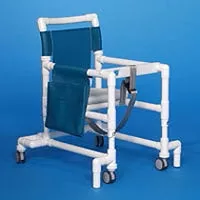 IPU Walker with Wheels Adjustable Height PVC Frame 250 lbs. Weight Capacity 23 to 29 Inch Height - M-576870-1392 - Each