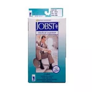 Jobst For Men 20-30 Khaki,Large,Thigh High,Ribbed
