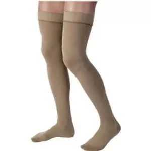 Jobst For Men Thigh High,Khaki, Med,20-30 mm,Pair