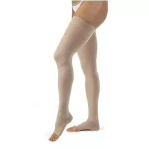 Jobst For Men Thigh High,Xl,Khaki,20-30mm,Clsd Toe