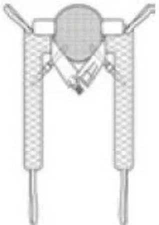 Joerns Healthcare Full Back Sling Hoyer 4 Point With Head Support Medium 500 lbs. Weight Capacity - M-584109-4343 - Each