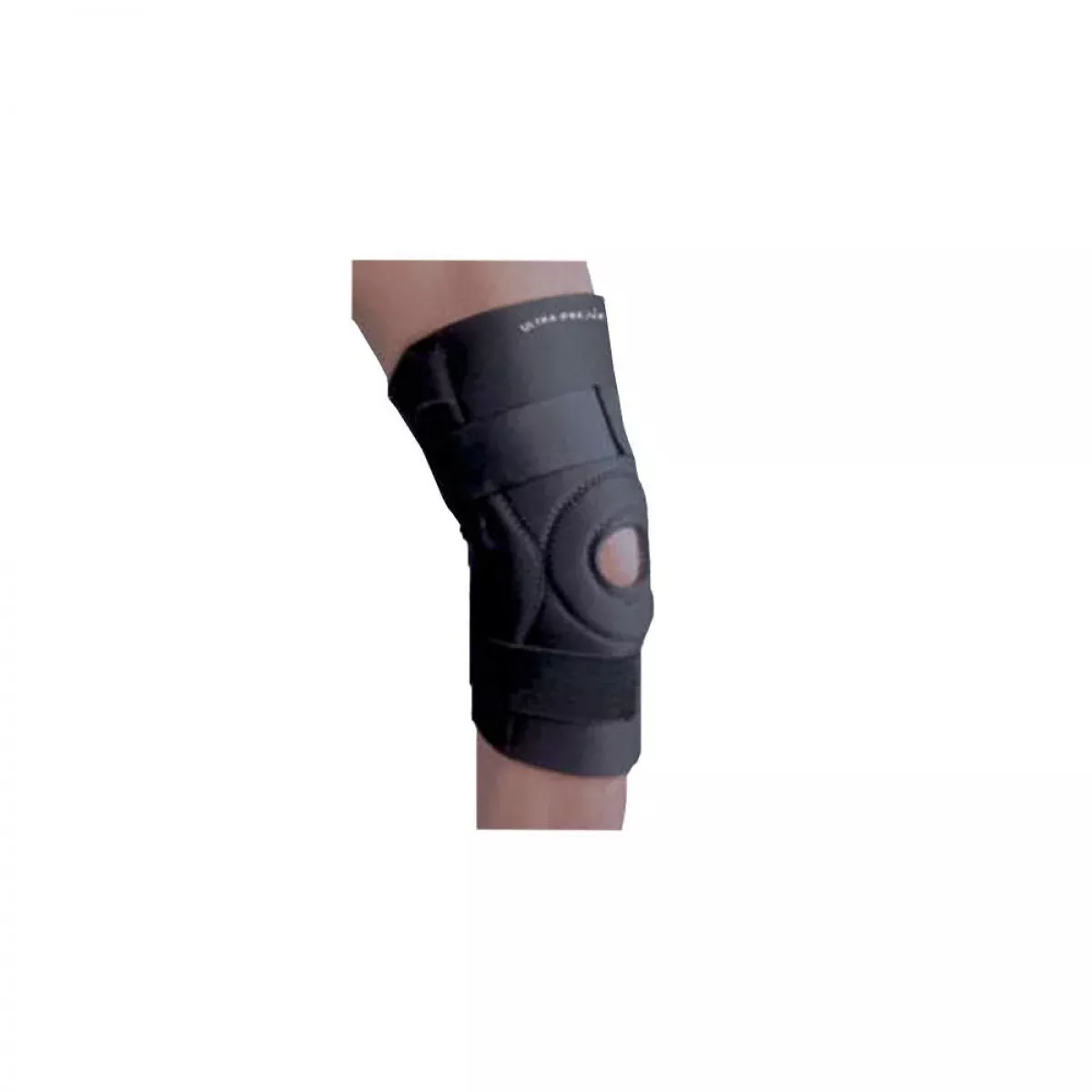 Knee Support Sport Hinged Ultraprene Black Medium - 1 Each