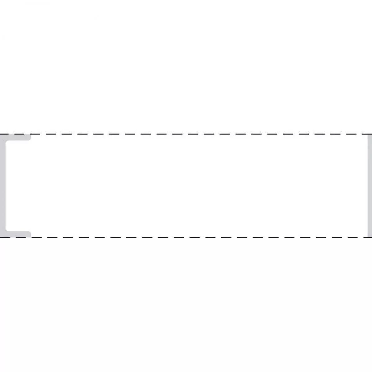 Label Cerner Direct Thermal Paper Permanent 3" Core 3 1"/2" X 1 White 5800 Per Roll, 2 Rolls Per Box