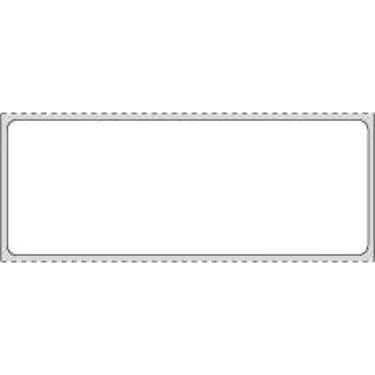 Label Direct Thermal Paper Permanent 1" Core 4" X 1 1/2" White 960 Per Roll, 8 Rolls Per Case