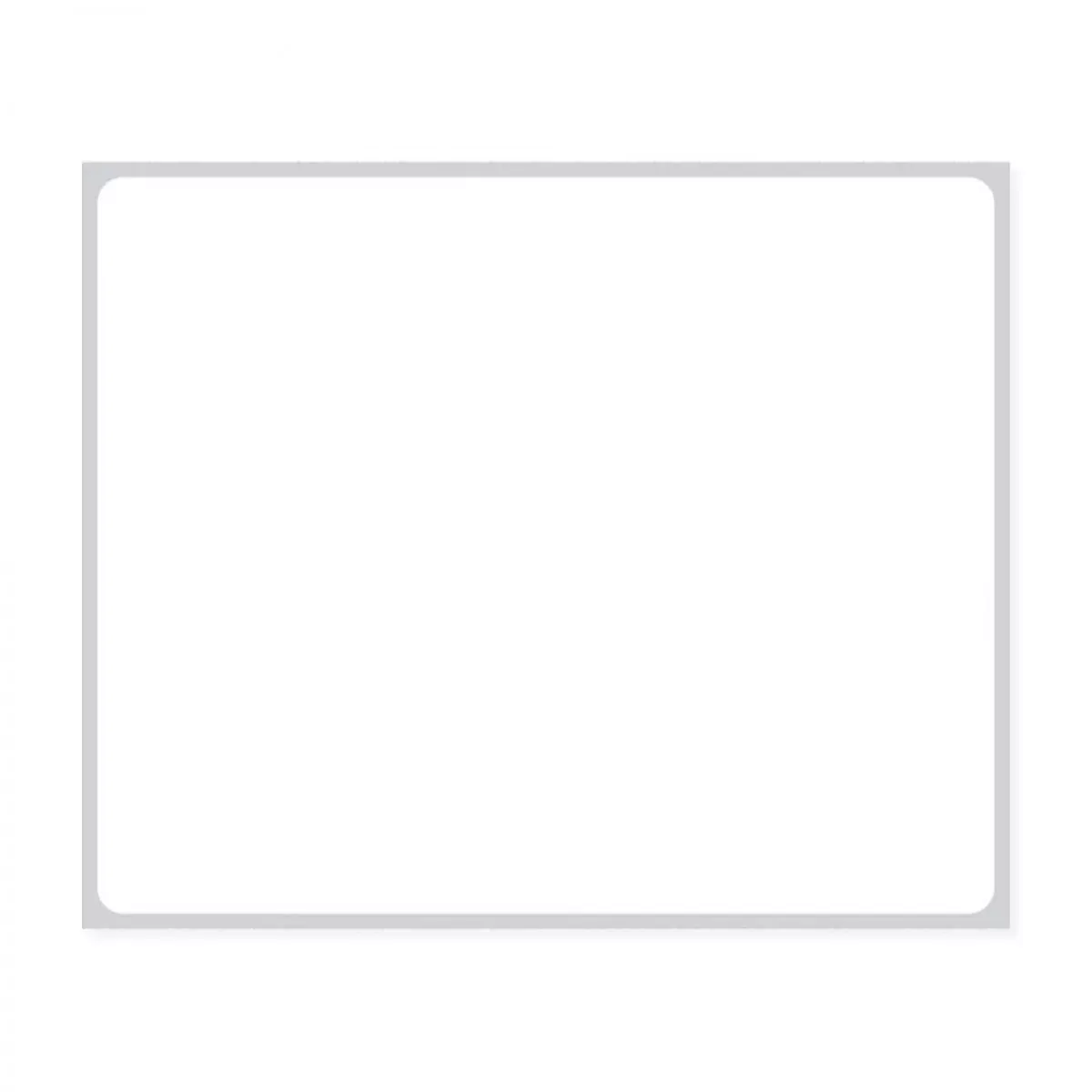 Label Direct Thermal Paper Permanent 3" Core 3 1/2" X 2 7/8" White 1350 Per Roll, 4 Rolls Per Case