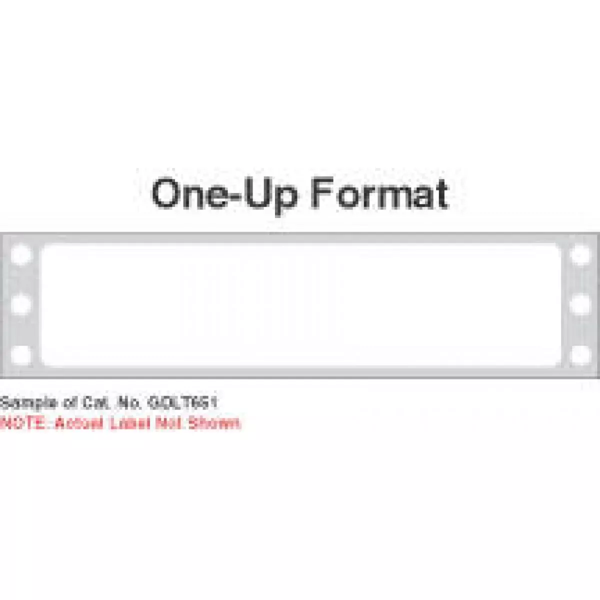 Label Dot Matrix Paper Permanent 2 3/4 " X 1 15/16" White 5000 Per Case