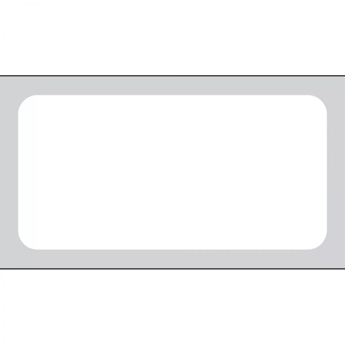 Label Paper Permanent 1" Core 3" X 1 White 1000 Per Roll