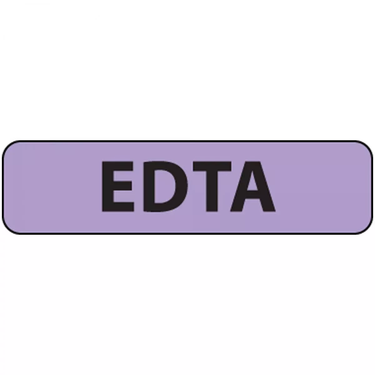 Label Paper Removable Edta 1" Core 1 1/4" X 5/16" Lavender 760 Per Roll