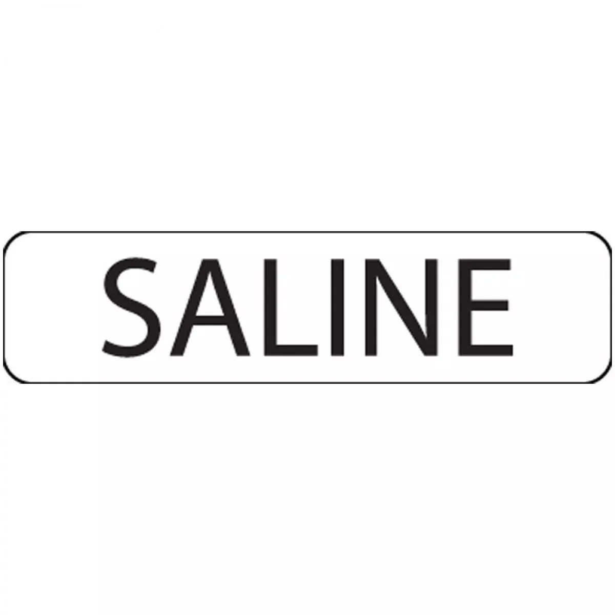 Label Paper Removable Saline 1" Core 1 1/4" X 5/16" White 760 Per Roll