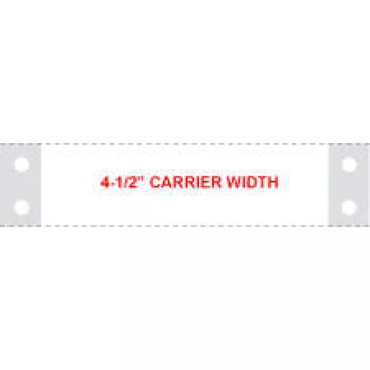 Label Pharmakon Dot Matrix Piggyback Paper Permanent 3 1"/2" X 1 White 5000 Per Case
