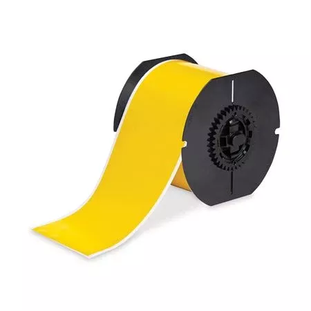 Label Printer Accessories 4" White Vinyl Tape for Label Printer