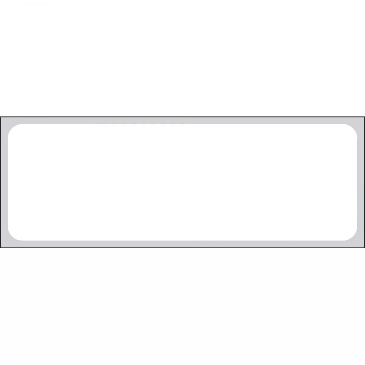 Label Thermal Transfer Synthetic Permanent 3" Core 3 X 1" White 5330 Per Roll, 2 Rolls Per Box