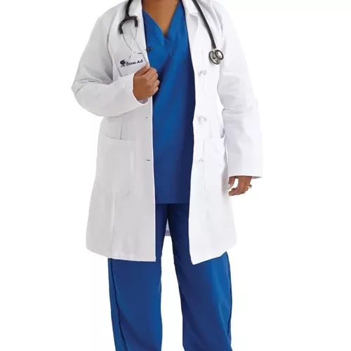 Ladies' 100% Cotton Staff Length Lab Coats