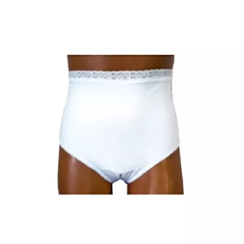 Ladies Basic With Snap Closure, Large, Left Side