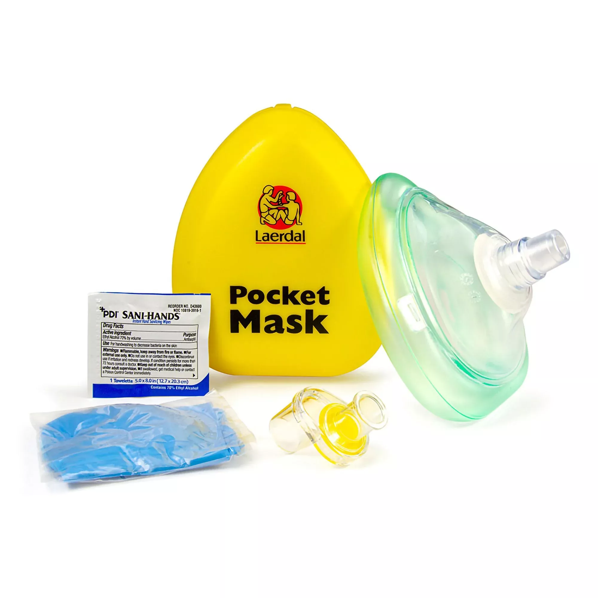 Laerdal Pocket Mask™ CPR Resuscitation Mask Kit