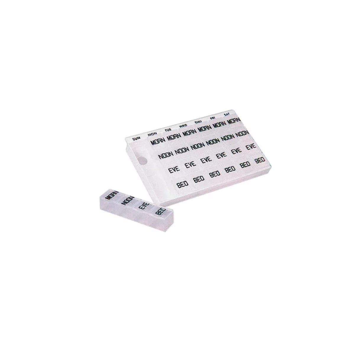 Large Medi-Chest Pill Box Plastic 9 3/8" X 5 3/4" X 1 1/8" White - 1 Each